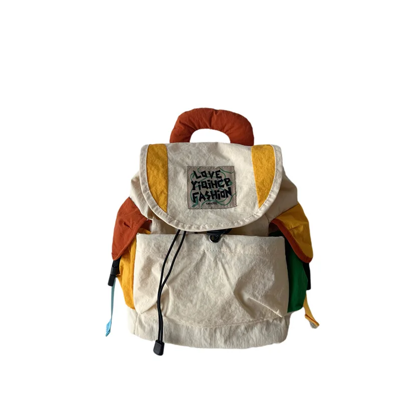 

Outdoor Leisure Parent-child Backpack Trendy Boys And Girls Hiking Bag Japanese Kindergarten Student Backpack Handsome Backpack