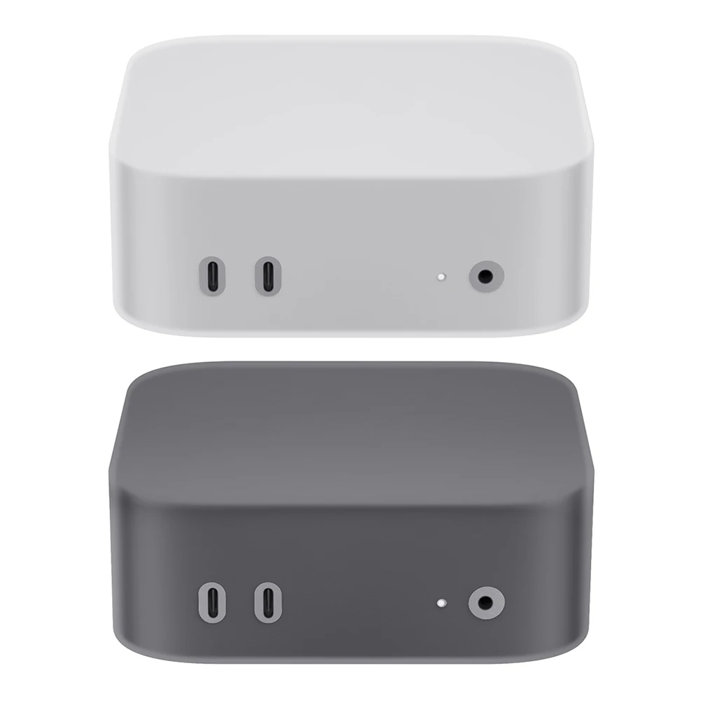 Силиконовый чехол для Mac Mini M4/M4 Pro 2024, мягкий чехол, силиконовый защитный чехол, противоударный, устойчивый к падениям