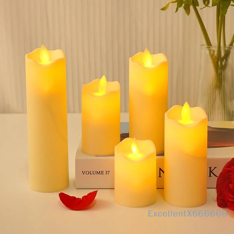 Flameless LED Candles Realistic Flickering Warm Light 1/3/6Pcs Battery Powered Energy Saving for Daily Home Decoration Use