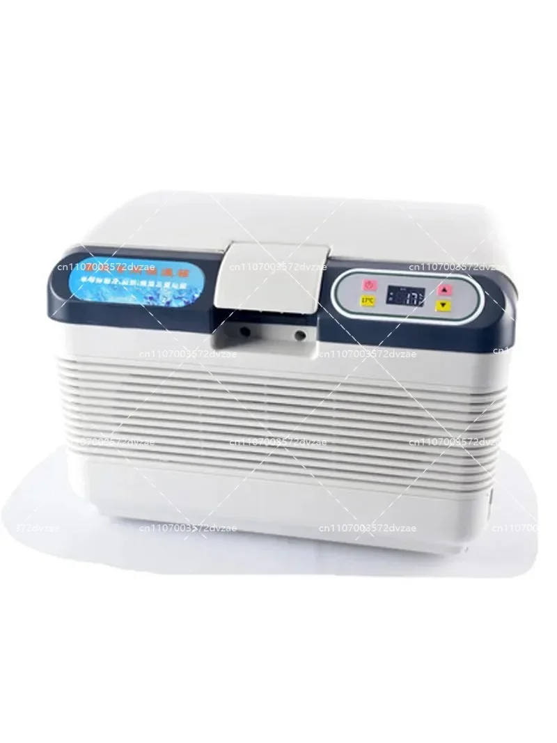 17 Degree Pig Semen Animal Husbandry Incubator Small Car Dual-Use Refrigerator Temperature Control Rabbit Essence Incubator