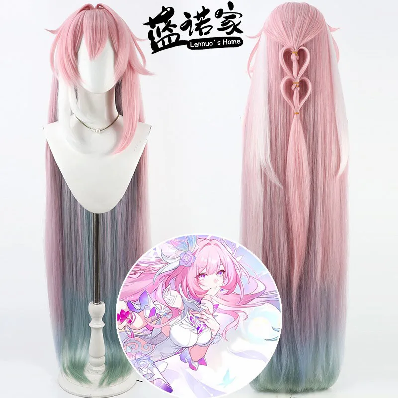 

Аниме Honkai Star Rail Cyrene Cos Косплей Парик Хэллоуин Карнавал Реквизит для вечеринки Синтетические волосы Термостойкое волокно + Кепка для парика