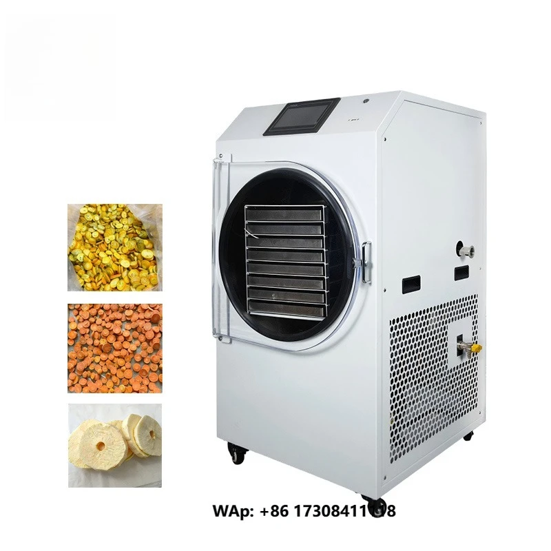 HN QDMECH High Efficiency 2-3kg Batch Home Freeze Dryer Dehydrator Machine Commercial Freeze Drying Equipment