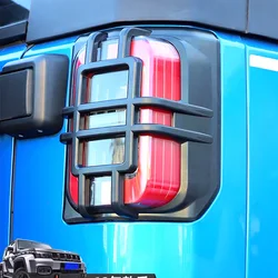 ABS Metal Accessories Suitable for Beijing BJ40 2018-2023 City Hunter Tail Light Protective Cover Decoration Car Accessories
