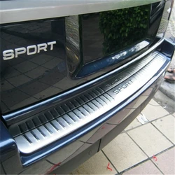WELKINRY For Range Rover Sport L320 1st Gen 2006–2013 Car Tail Rear Bumper Box Gate Trunk Doorsill Threshold Scuff Pedal Trim