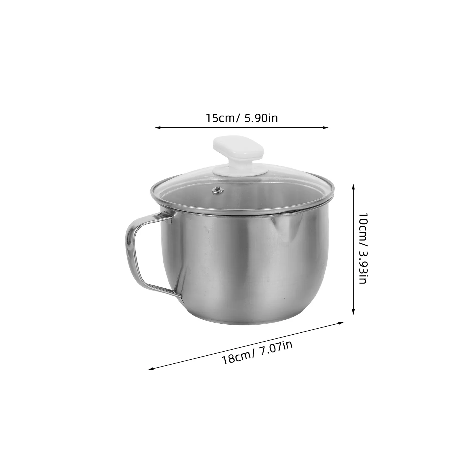 Stainless Steel Gravy Separator Bowl with Strainer Lid Oil Water Separator for Broth Soup Turkey Drippings Fat Skimmer Kitchen