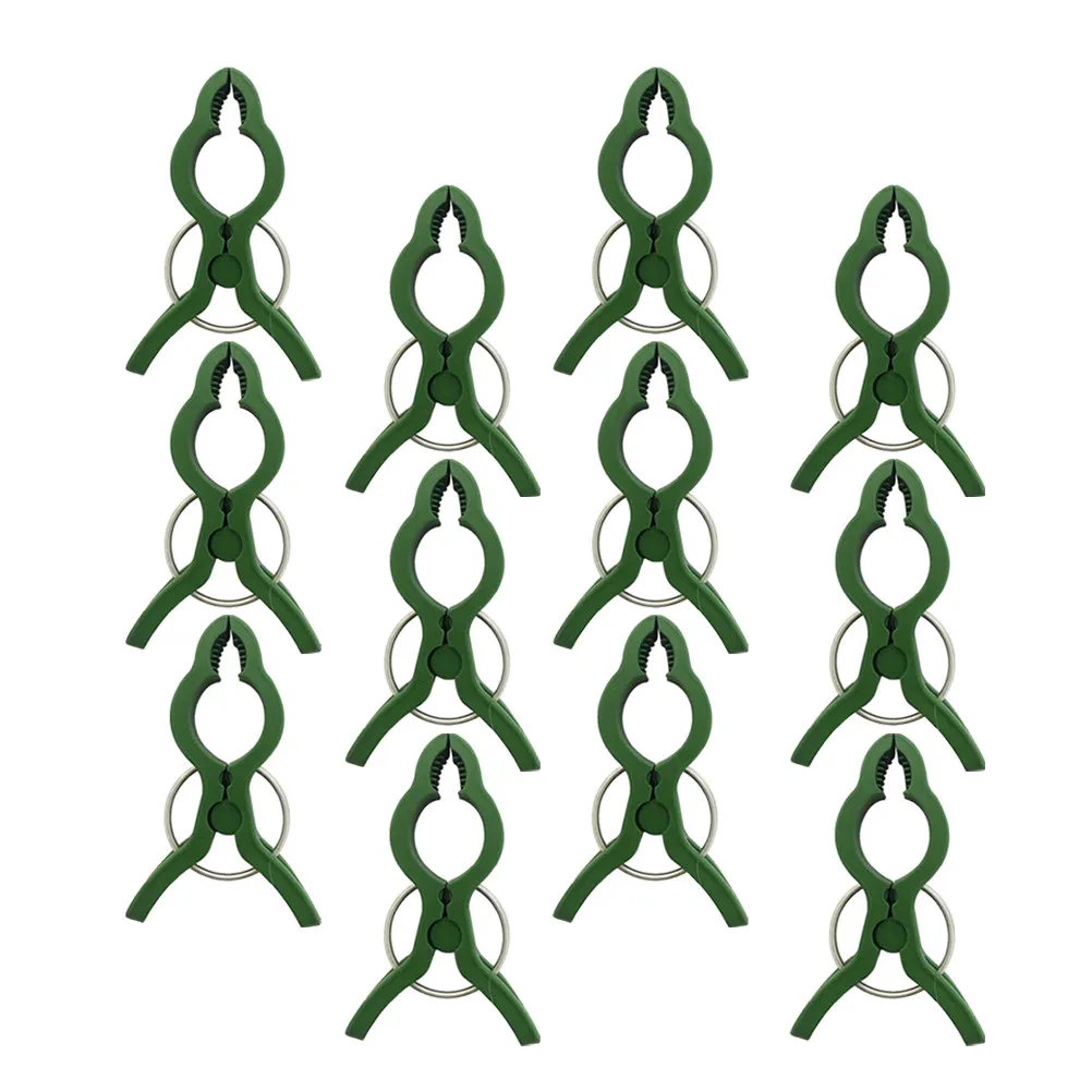 25Pcs Orchid Plant Clips Sturdy Plastic Iron Fixing Clips for Gardening Art Potted Plants Tree Supports Plant Stalk Holders
