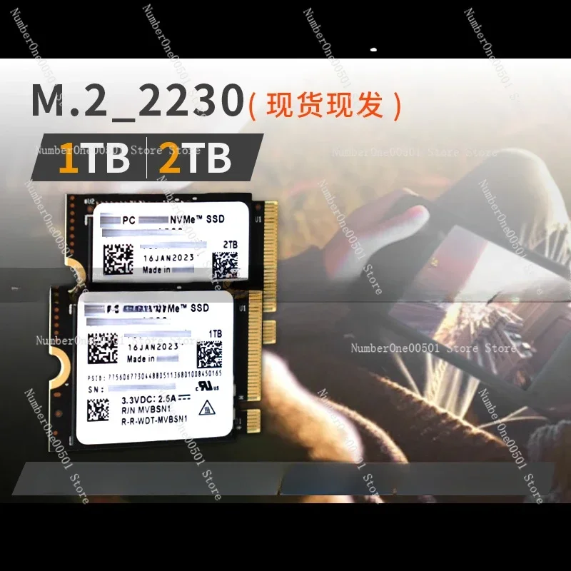 Suitable for the new Western Digital SN740 M.2 nvme 2230 SteamDeck expansion 1T/2T SSD solid state drive