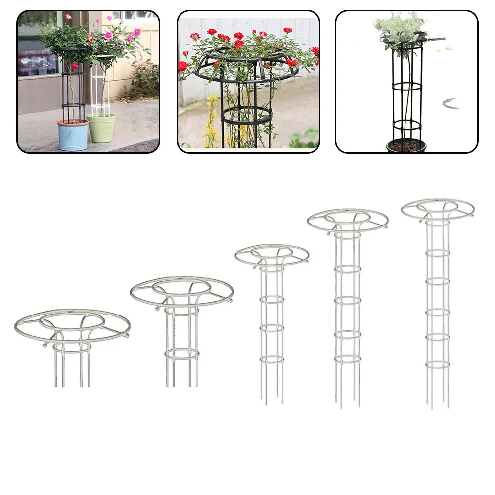 

Garden Trellis For Climbing Plants Rust-Proof Trellis Metal Vine Plant Support Trellis DIY Climbing Trellis Flower Pots Supports