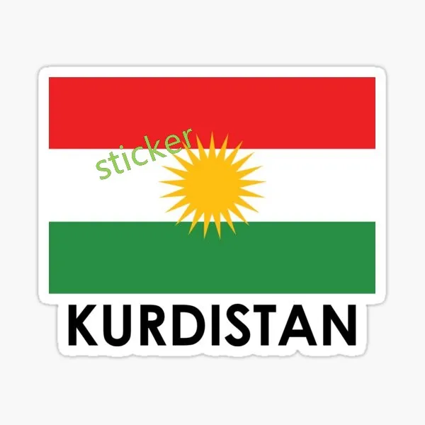 Kurdistan Decal Auto Flavoring Electric Motorcycle Car Assecories Home Waterproof Decoratio Trunk Personality Accessory