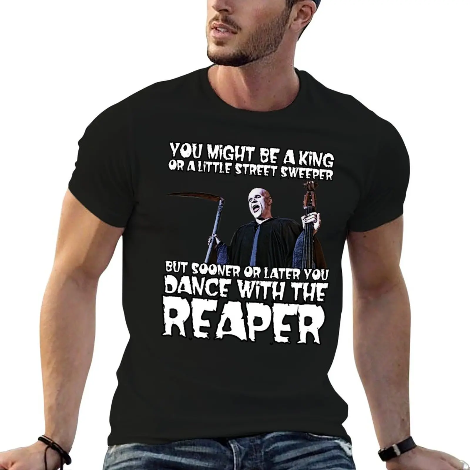 Dance With The Reaper T-Shirt tops man t shirt men clothes