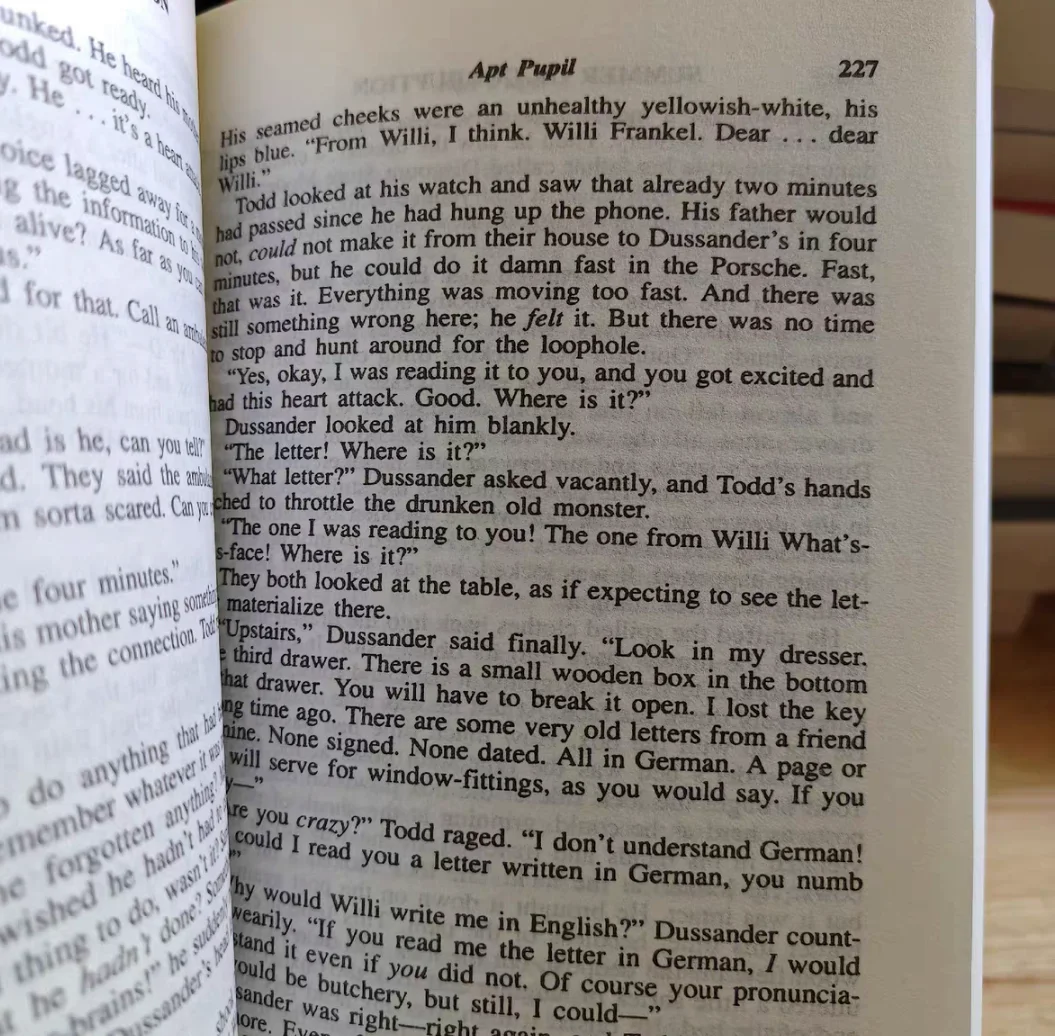1 book Different Seasons Paperback English book