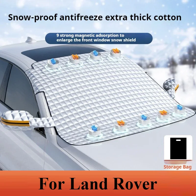 Car Snow Ice Protector Window Windshield Sun Shade Front Rear Windshield Block Cover Visor For Land Rover Discovery Sport Aurora