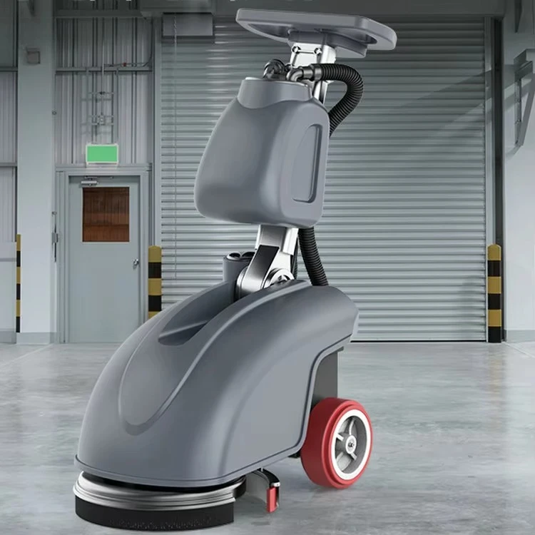 Lightweight Walk-Behind Floor Scrubber for Narrow Spaces