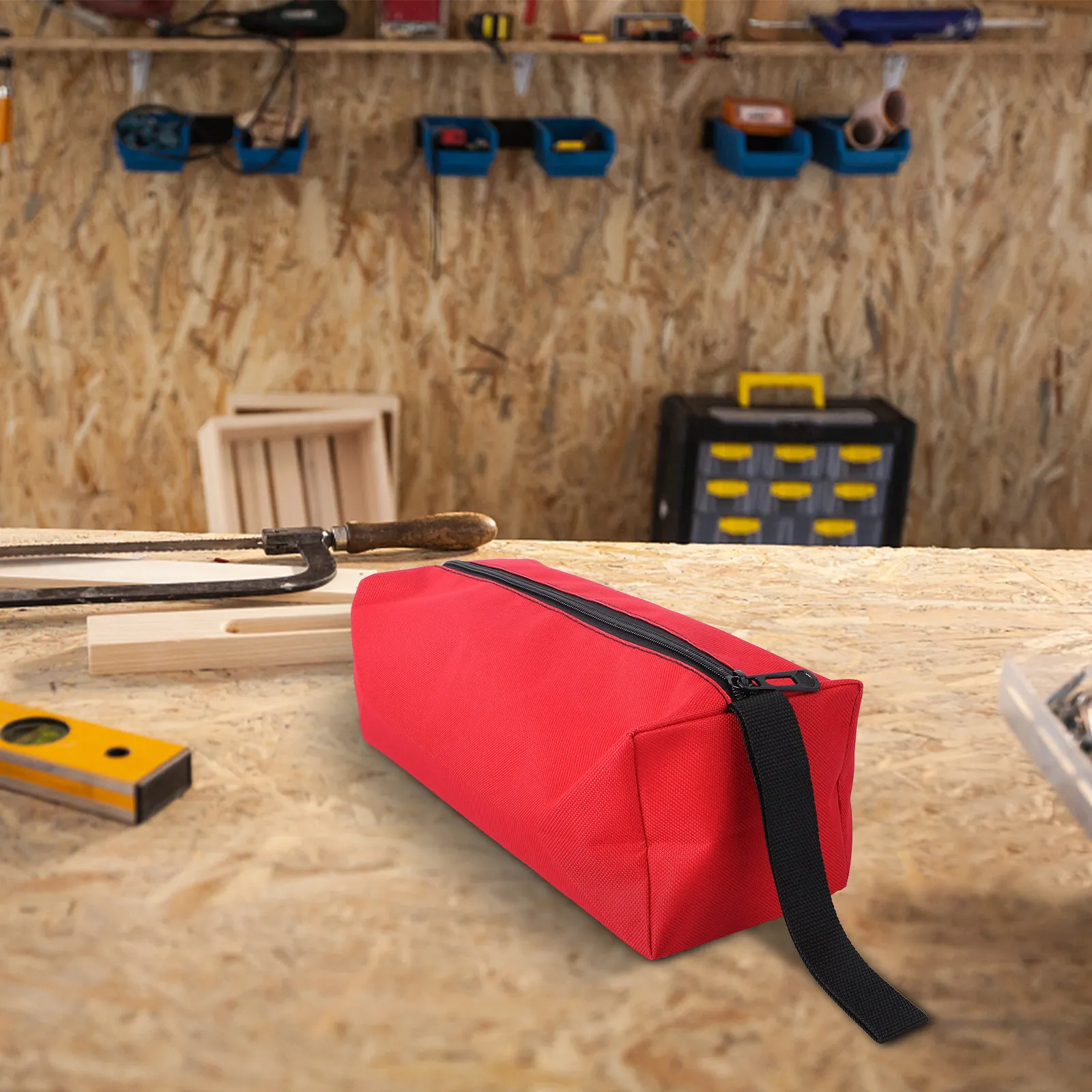 1Pcs Waterproof Tool Bag Tear Resistant Oxford Cloth Multi Pocket Tools Storage Pouch Compact Design for on The Go Use