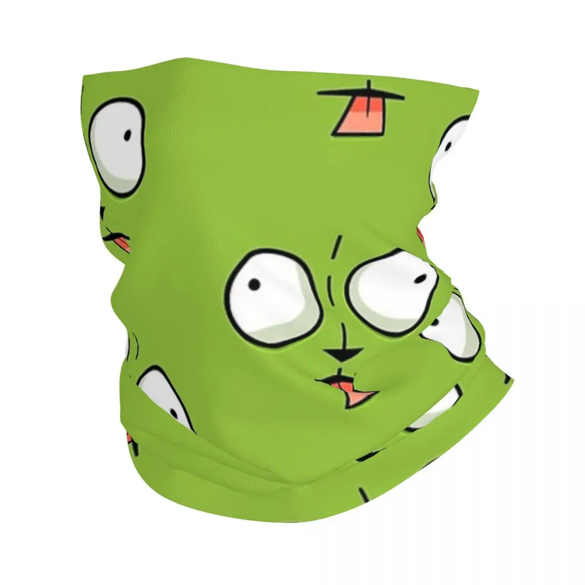 

Gir Face - Invader Zim Cartoon Bandana Neck Gaiter Printed Magic Scarf Multifunction Balaclava Cycling Unisex Adult Breathable