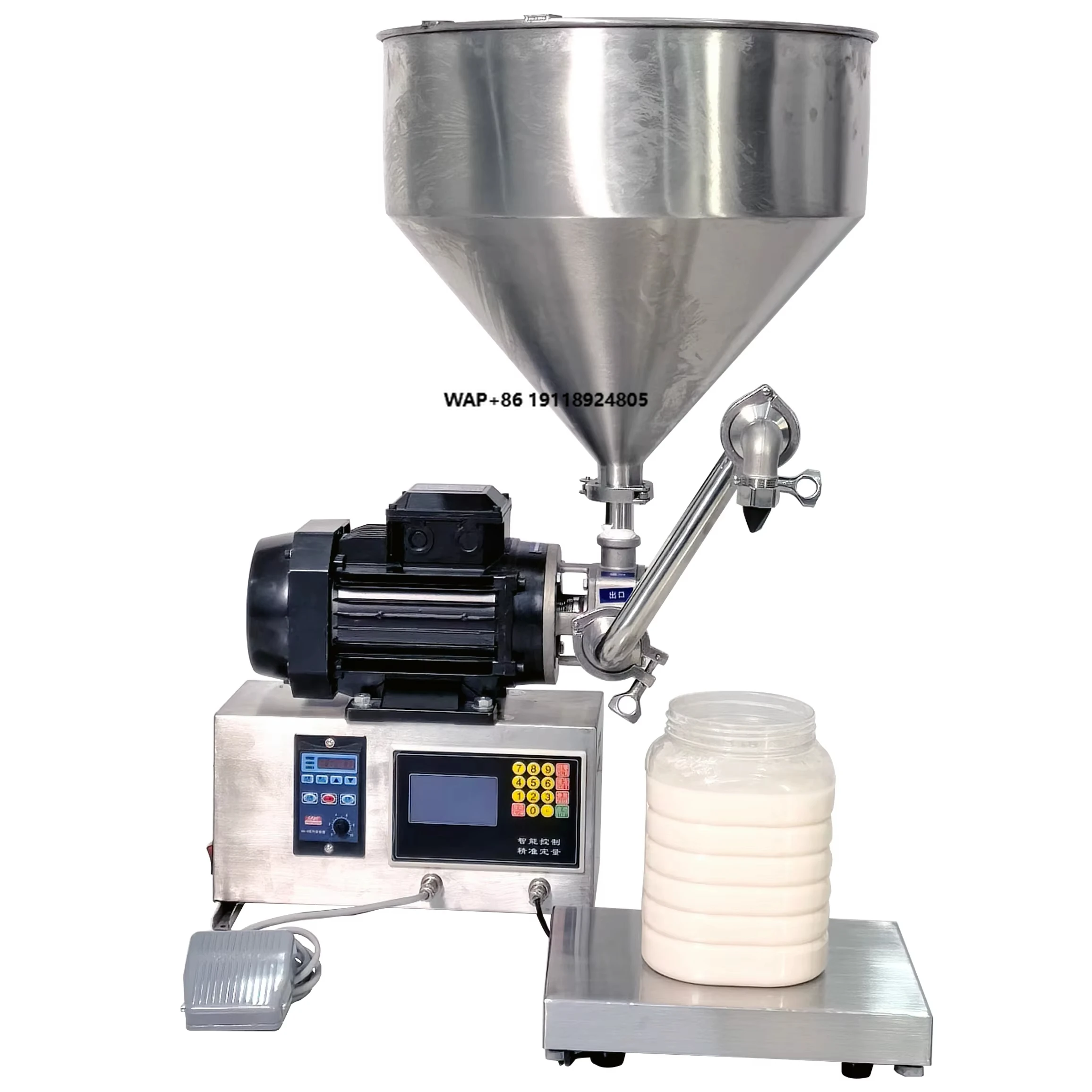 

Automatic Pneumatic Machine for Powder Oil Tea Products for Peanut Butter Sesame Sauce Bean Paste Mango Sauce Minced Sachet