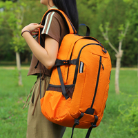 Waterproof Cycling Backpack: Dry/Wet Separation, Sleek Design & Air Cushion Straps for Bike Commuters