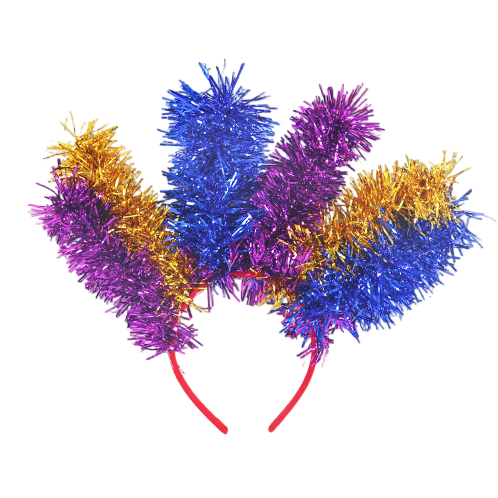 

Карнавальный головной убор, женский праздничный костюм, преувеличенный головной убор, повязка на голову, красочная цветная лента для волос, яркий практичный роман