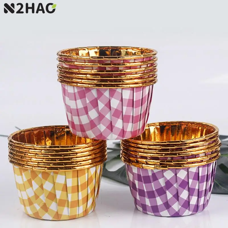 50 stuks cupcake papieren bekers bakvorm muffin cake gebak mallen levert bakkerij pan gereedschap mini moldes accessoires bakvormen party