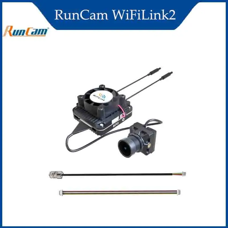 

RunCam Wireless WiFiLink2 Digital HD FPV Transmitter Based on OpenIPC with 1080P FOV 160° FPV Camera for FPV Drone RC Tools