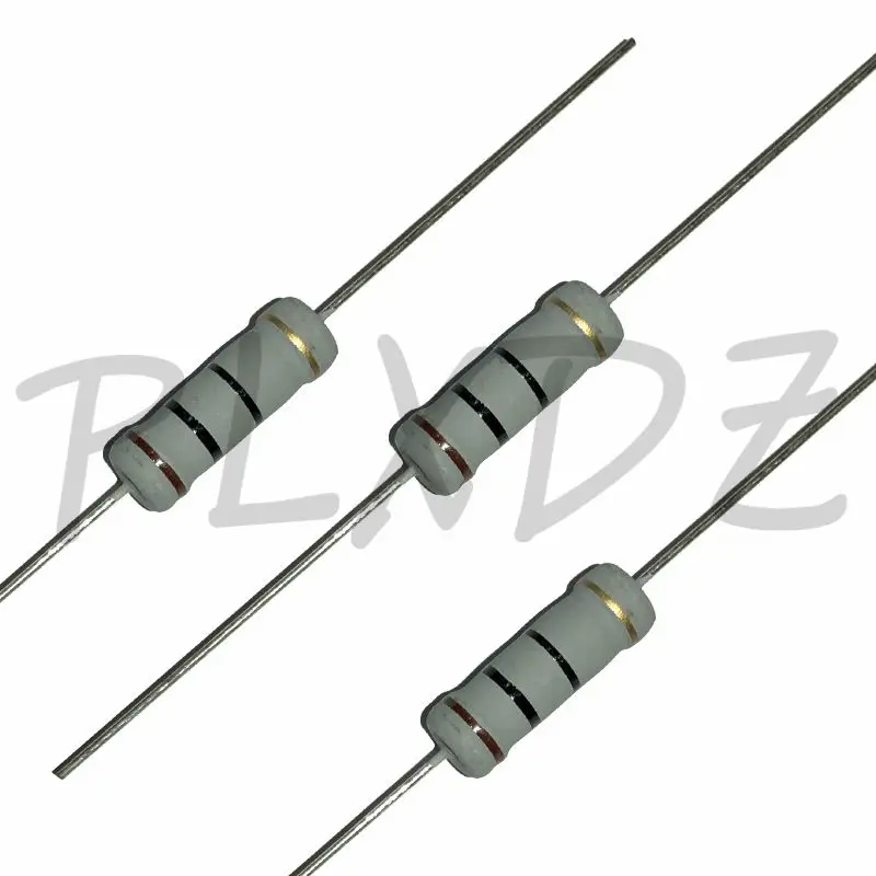 10 Uds 3W resistencia de película de carbono 5% 0.1R-10M 1R 2.2R 4.7R 10R 33R 47R 1K 4,7 K 4K7 100K 1M 10M 10 22 3,3 47ohm resistencia de película de óxido