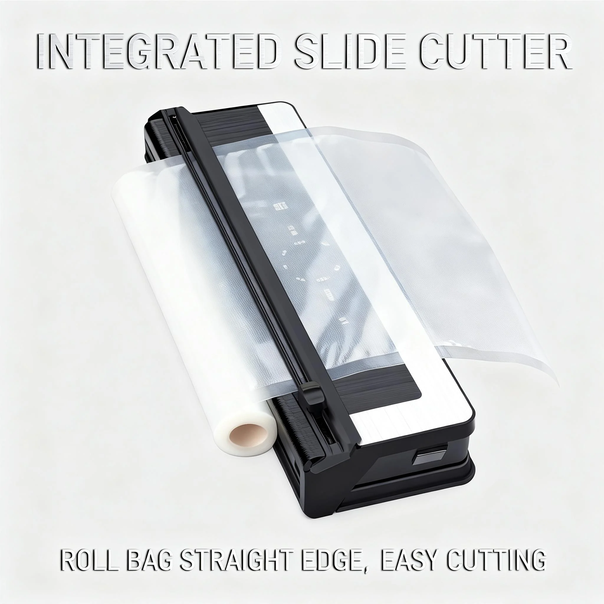 Automatic Vacuum Sealer Machine for Home & Commercial Use Dry & Wet Food Packaging & Preservation Built-in Bag Cutter 5mm Seal view 2