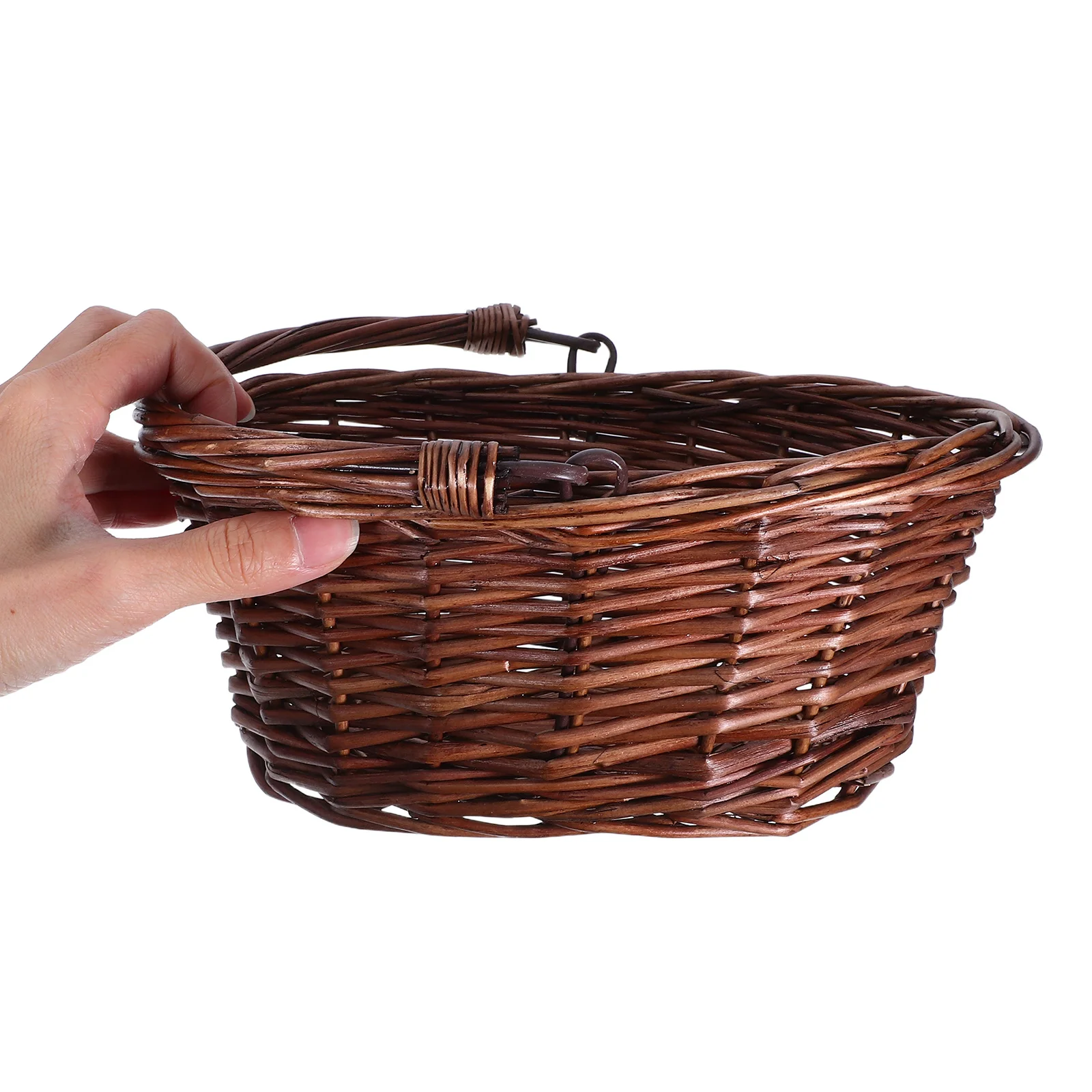 

Large Capacity Picnic Basket Storage Container For Fruits Flowers Beach Garden Outdoor Use Portable Harvest