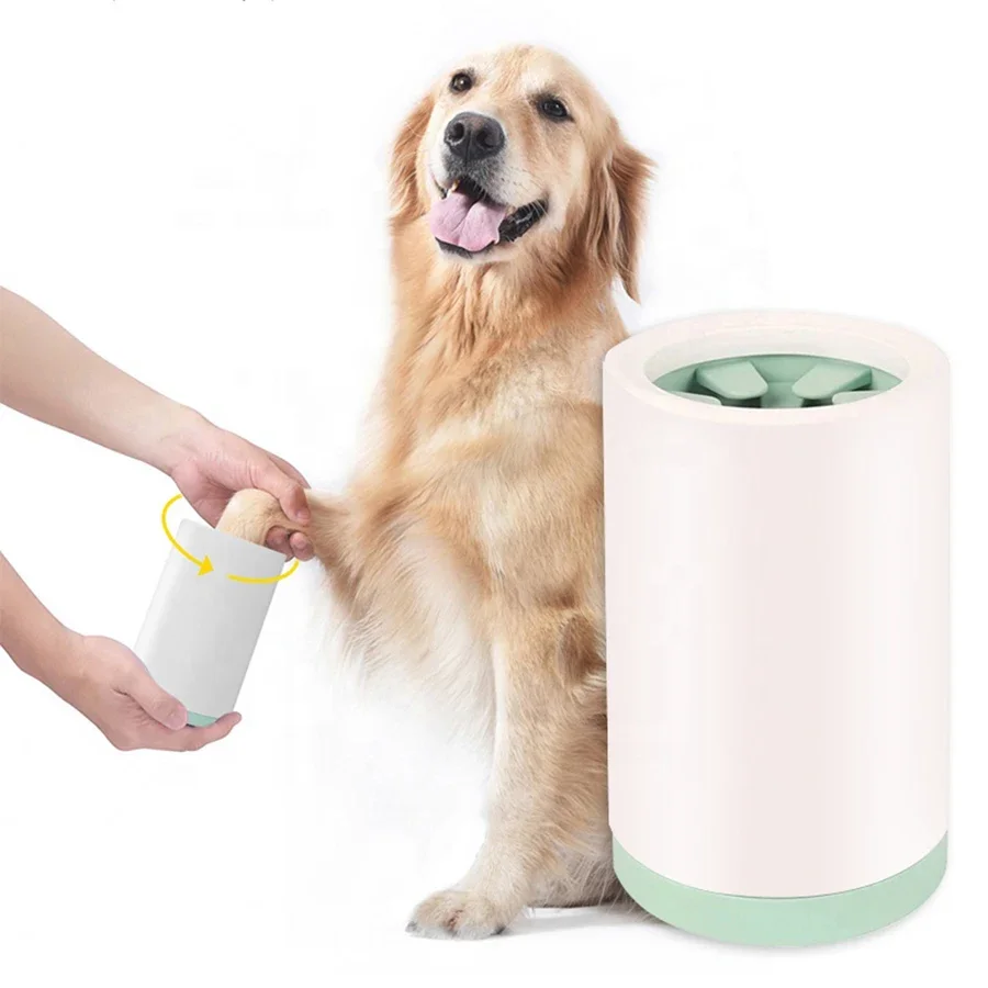 

Pet Outdoor Essentials Portable Foot Clean Dog Paw Washer Cup Silicone Dog Paw Cleaner