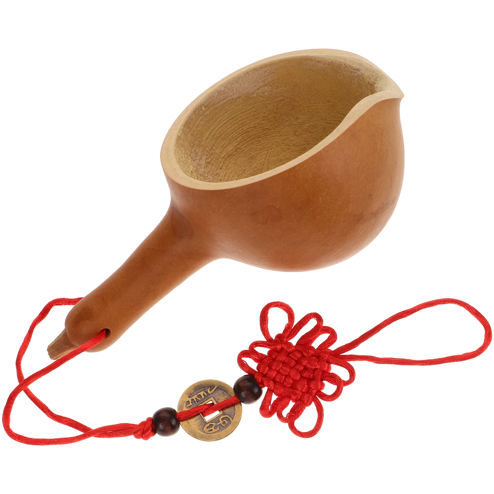

Gourd Water Ladle Large Capacity Kitchen Rice Scoop Thickened Bailer Portable Watering Gourd Craft Supplies