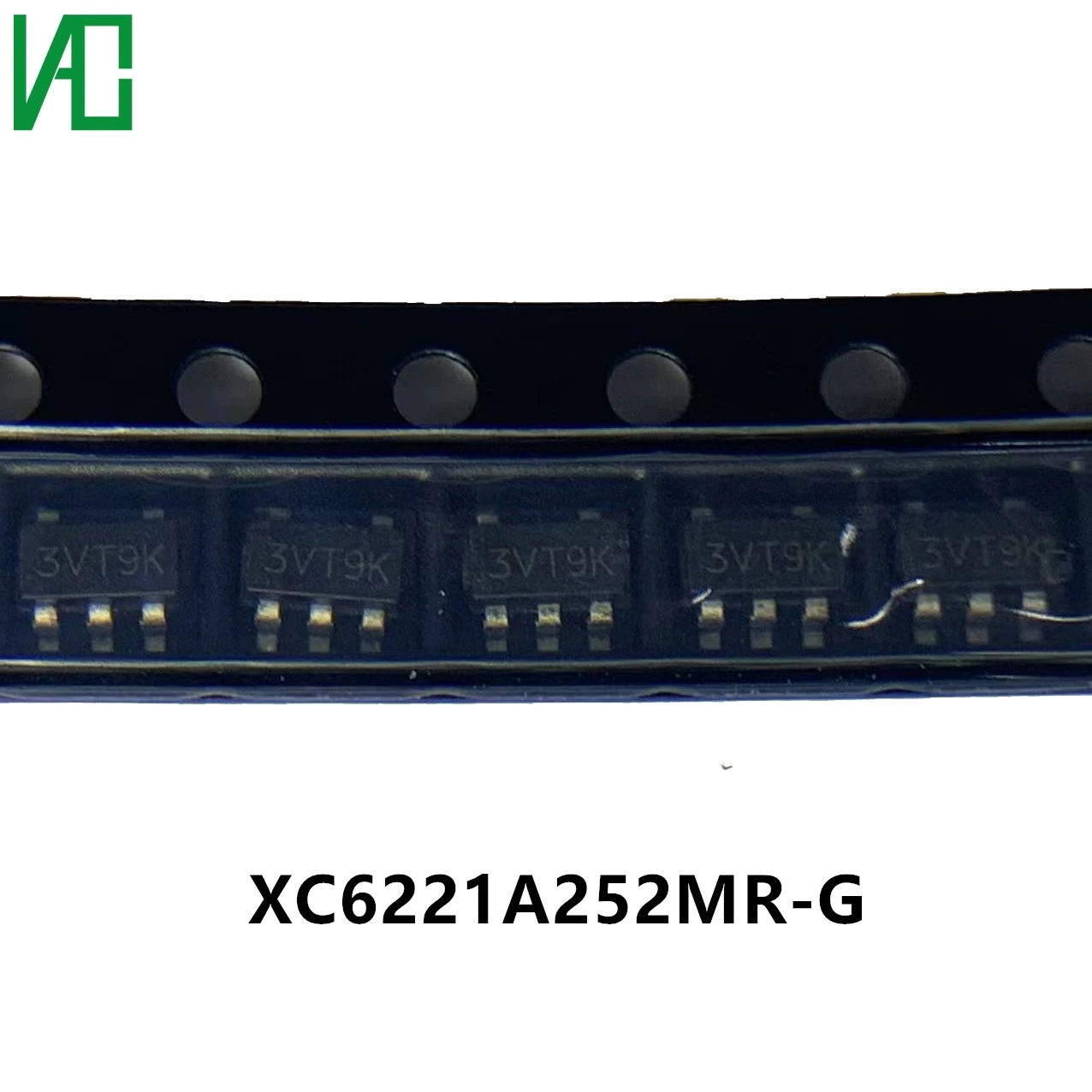 10Pcs Kit XC6221A252MR-G Ic Reg Lineaire 2.5V 200MA SOT25 In Sctock