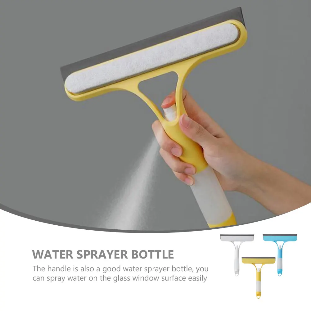 

3Pcs Premium Glass Squeegee Water Sprayer Bottle Window Cleaning Tool for Shower Car Windshield Squeegee Shower Door Cleaner