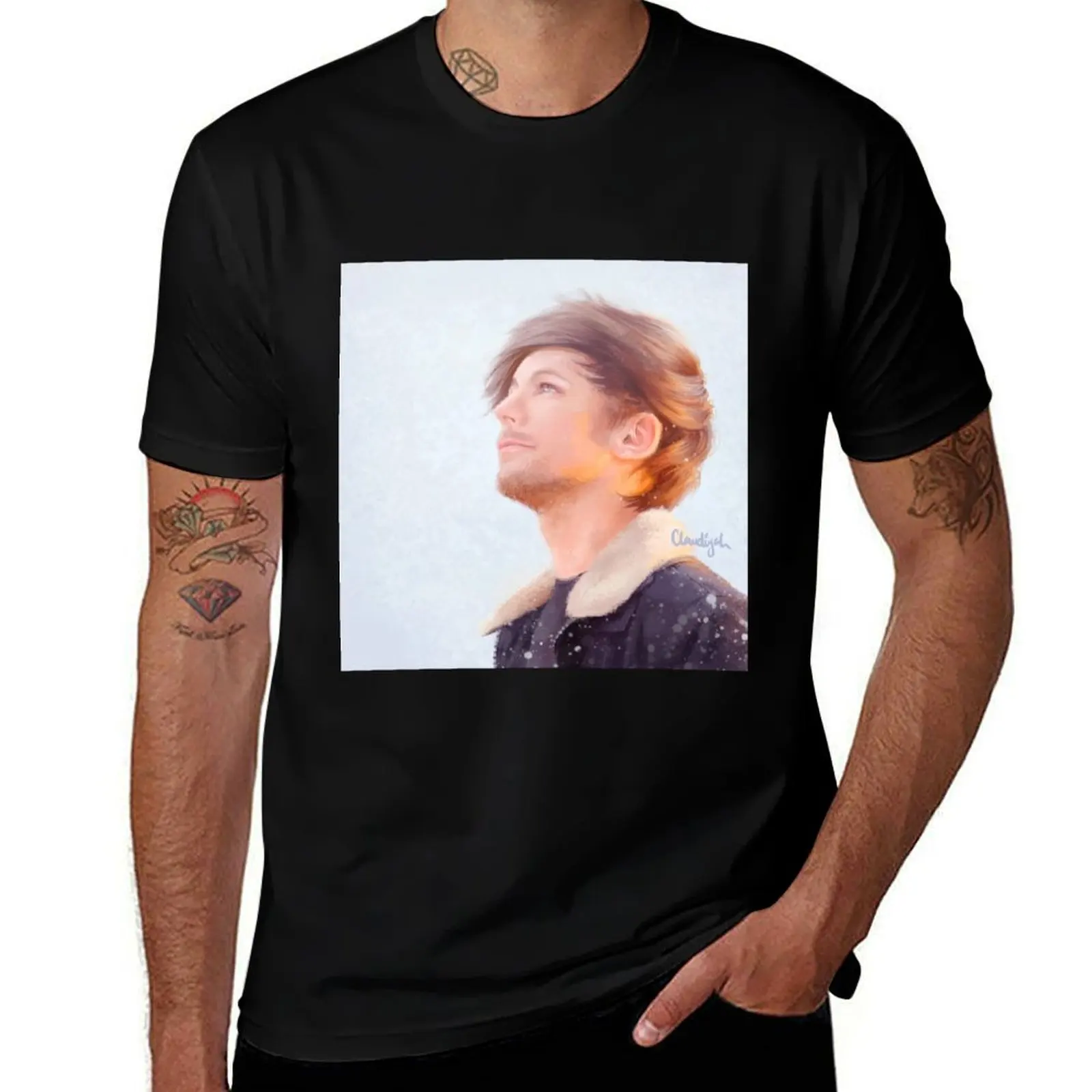 Frosty Mornings T-Shirt Big Size Daily Wear T-Shirt