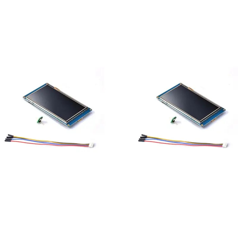 ABDE-2X HMI LCD Touch Display NX8048T050 5-Inch Human-Machine Interface HMI Resistive Display Enhanced Series
