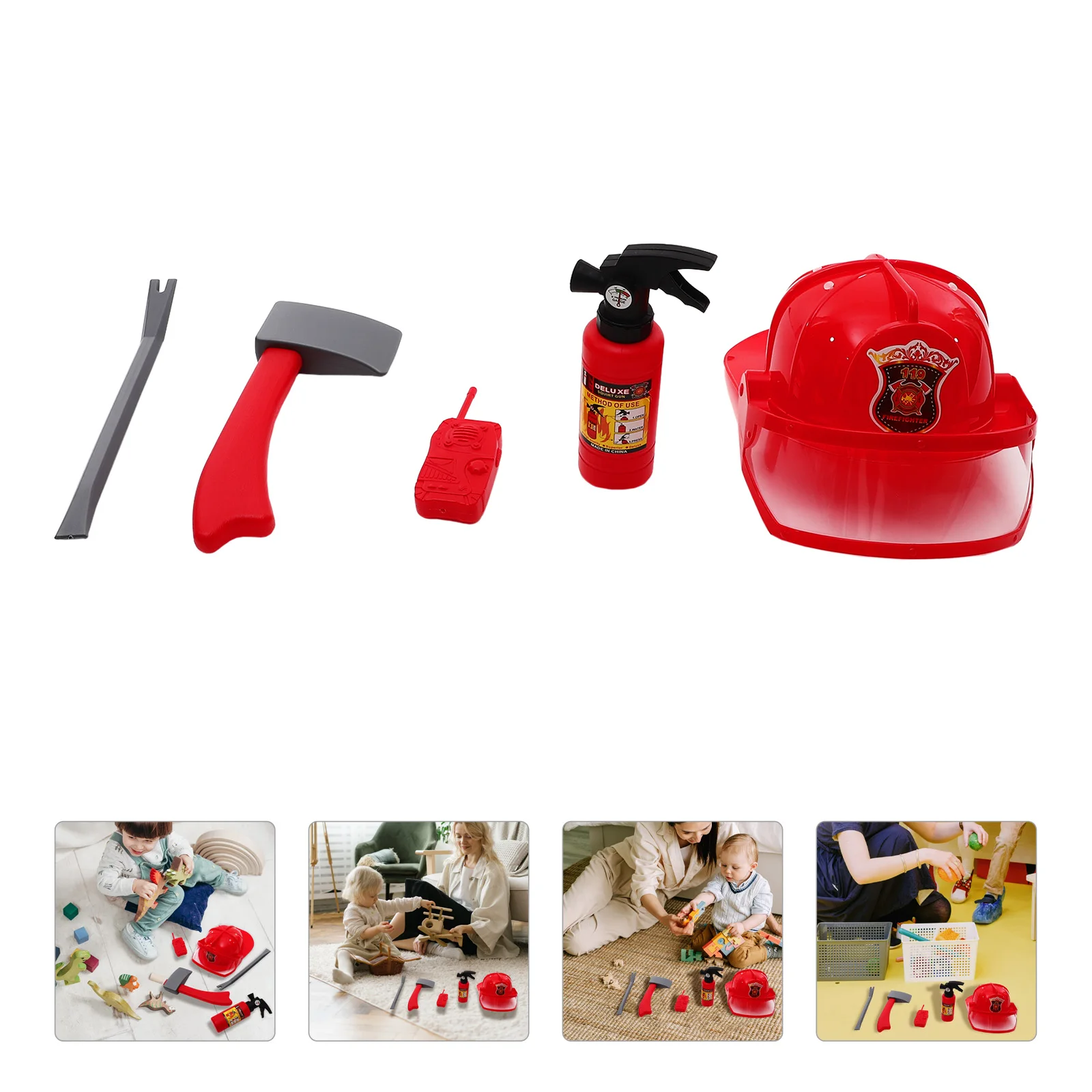 

Firefighting Costume s Fireman Role Play Firefighter Hat for Accessory Toddler Clothing Accessories Cosplay