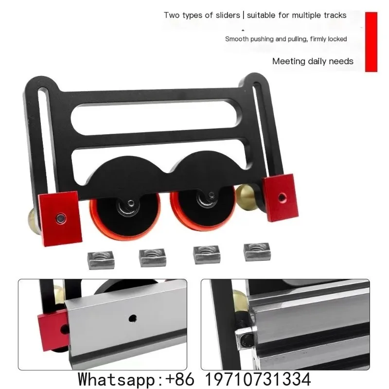 Roller Guides Feather Loc Board Multi-purpose Clear-Cut Precision Stock Guides Anti Rebound Safety Pushing Auxiliary Tool