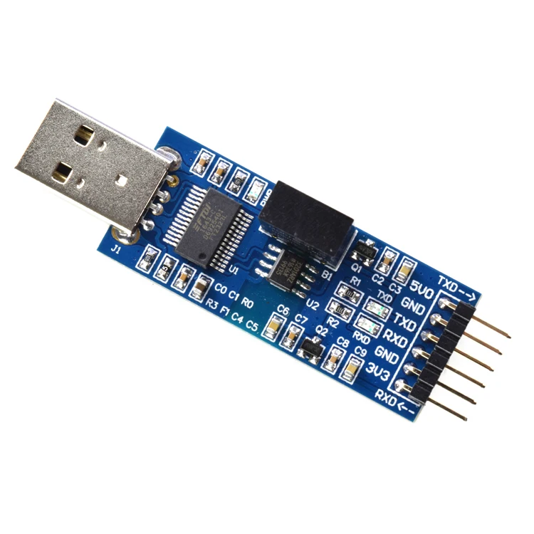 Conversion chip USB to TTL USB to serial UART module Voltage isolation-signal isolation 5V/3.3V Dual Level CP2102/CH340C/FT232RL