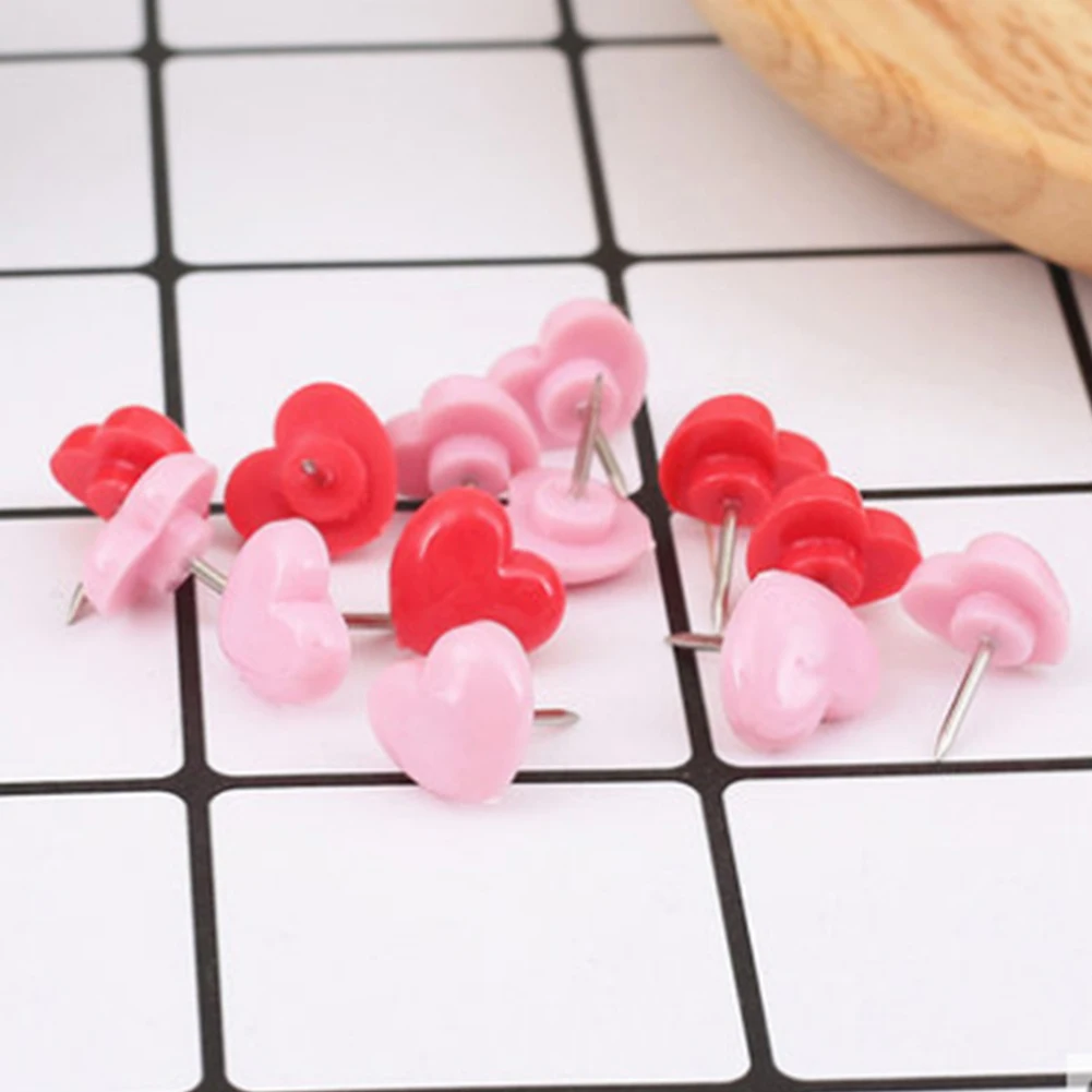 Прочный многоразовый домашний ящик для хранения в форме сердца, металлический ящик для доски объявлений, настенное украшение, школьные пробковые панели, простота в использовании