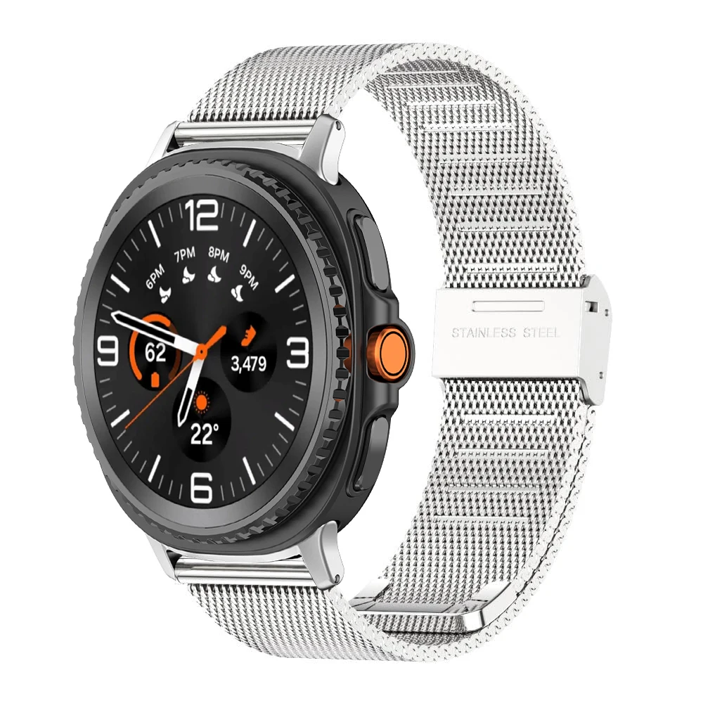 Metall-Mesh-Armband für Samsung Galaxy Watch 8 Classic 46 mm 8 40/44 mm Edelstahlarmband für Galaxy Ultra 2025 47 mm Armband – Detail 1