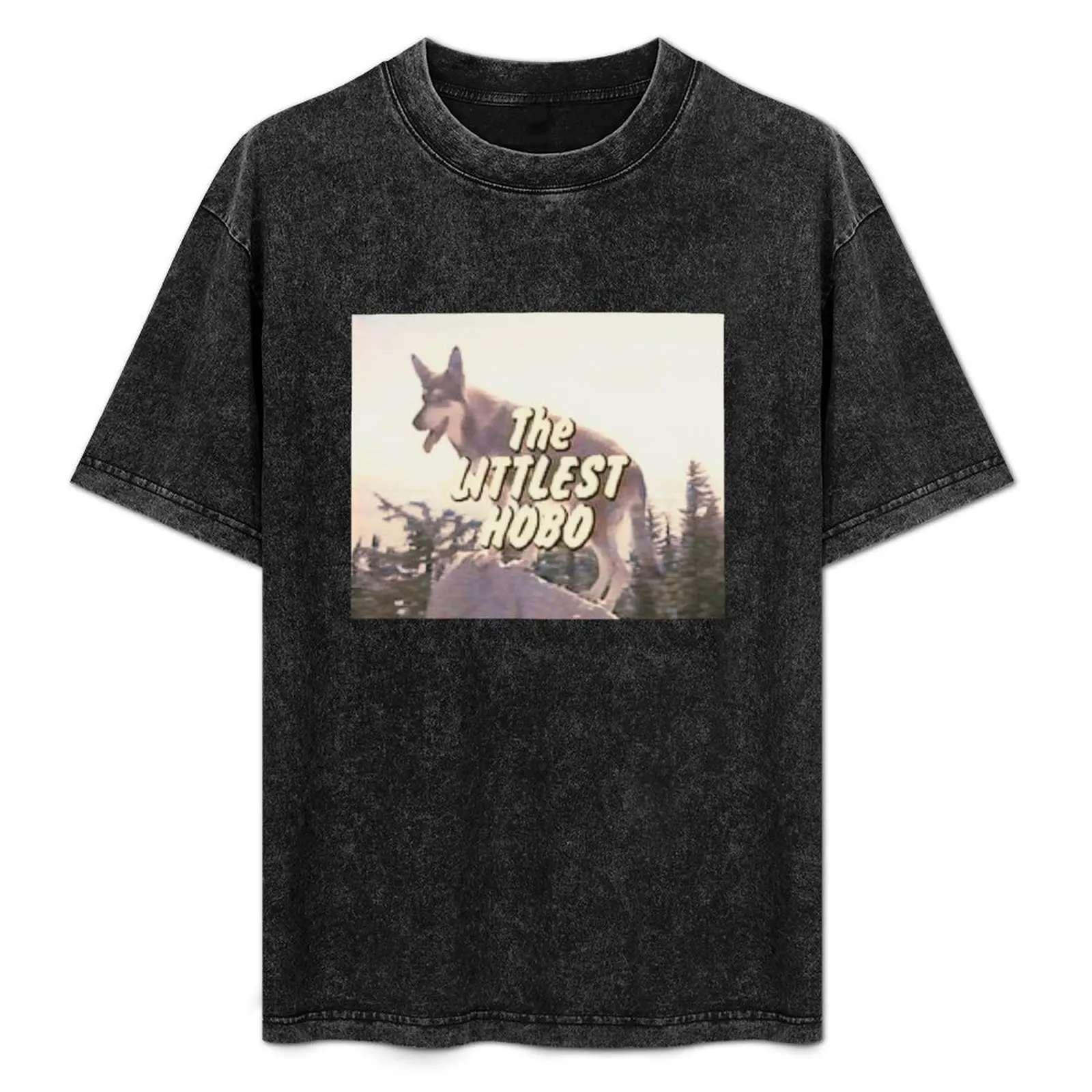 

The Littlest Hobo T-Shirt anime t shirts oversize man t shirt graphic t shirt for man shirts for man cotton funny T-Shirt