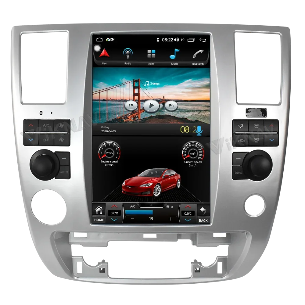 

carplay Car audio For Nissan Armada 2007 2008 2009 2010 android car stereo video players Radio Tape Recorder head unit