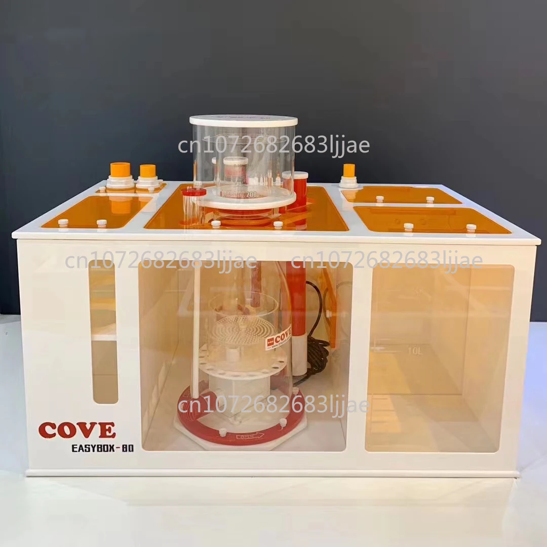 فلتر حوض السمك للمياه المالحة من الأكريليك الكبير والنانو لخزان الشعاب المرجانية البحرية #6