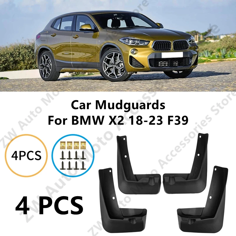 

Car Mudguards For BMW X2 18-23 F39 Mud Guards Fender Flare Mudflaps Exterior Parts Auto Accessories Refit