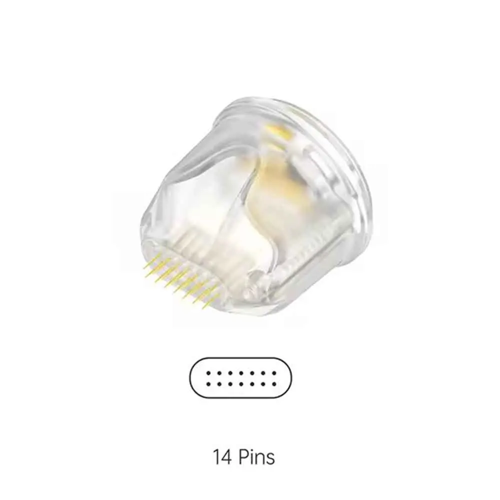 10pcs Disposable Needle Cartridge For Bio Pen Q2 Replacement 9pins 14pins 25pins Nano Cartridges Titanium Needles Massaage Tips image 3