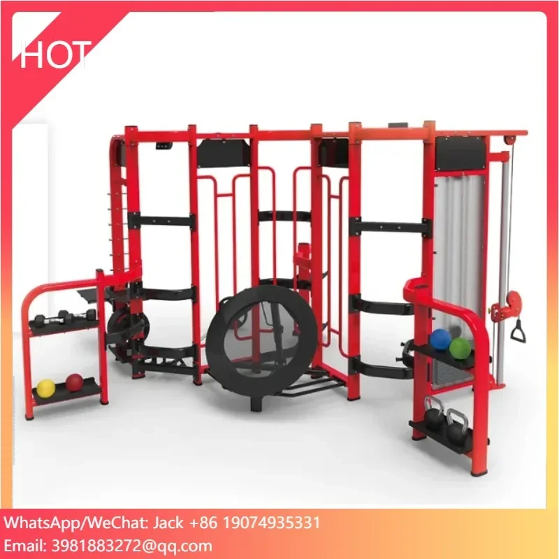 آلة تدريب الأثقال المجانية من المصنع مباشرة لعام 2019، معدات فولاذية متعددة الوظائف لبناء الأجسام للياقة البدنية #2