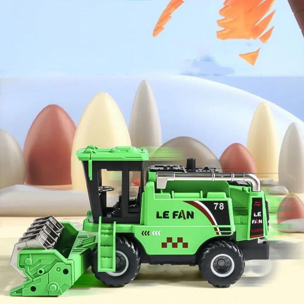 Harvester Simulation Farm Harvester Toy Crane Tractor Toy Kids Farmer Cart Toy Intellectual Development Dump Truck