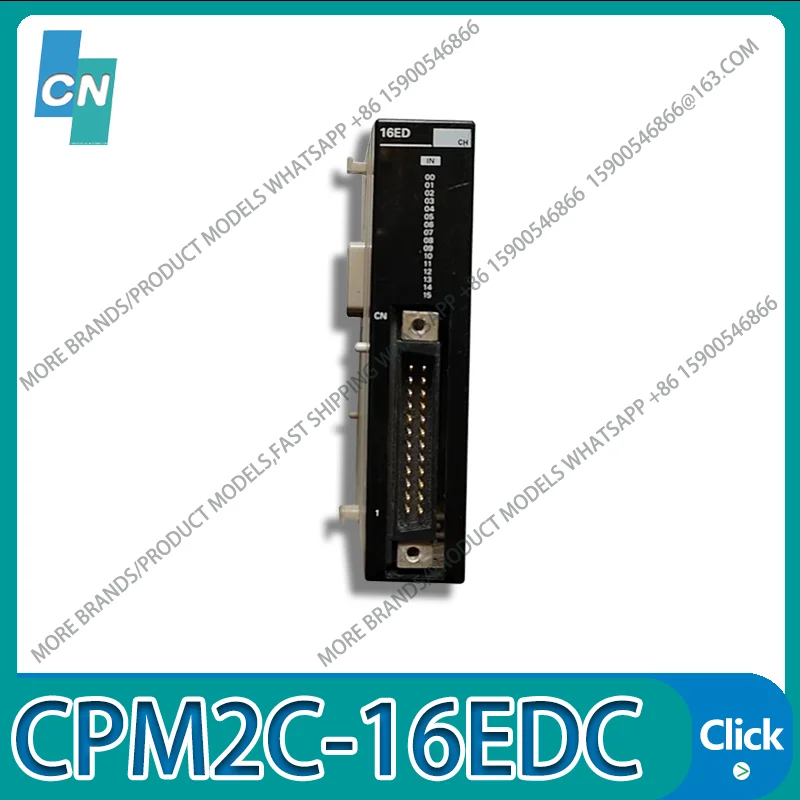 

CPM2C-16EDC PLC Module Second-hand appearance intact Functional tested ok Fast Shipping