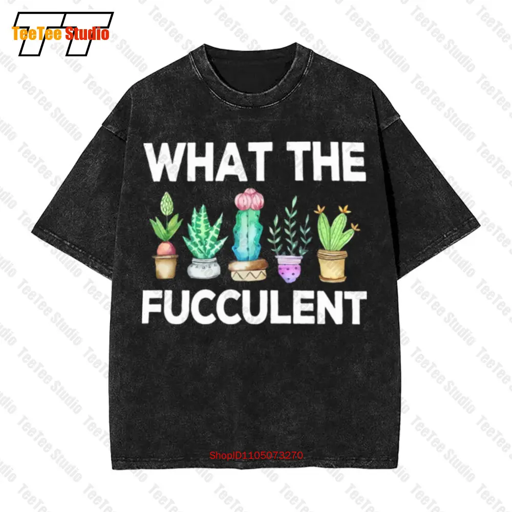 

What The Fucculent Vintage Oversized T-Shirt FIW2