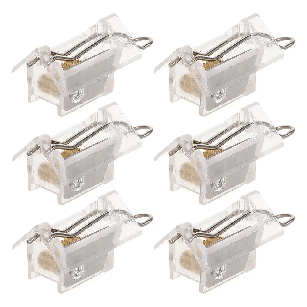 6Pcs Blind Cords Lock Mechanism for Bamboo Blinds Vertical Horizontal Shades Roman Austrian Window Treatments Cord Retainer