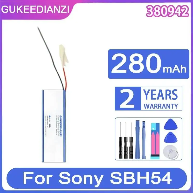 

Аккумулятор для Bluetooth-аудиоприемника 280 мАч для Sony SBH54, премиум-класс, замена, 380942, 2 провода
