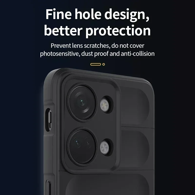 Capa protetora à prova de choque suave para Oneplus Nord 3, protetor traseiro para-choques, capa Shell, Funda